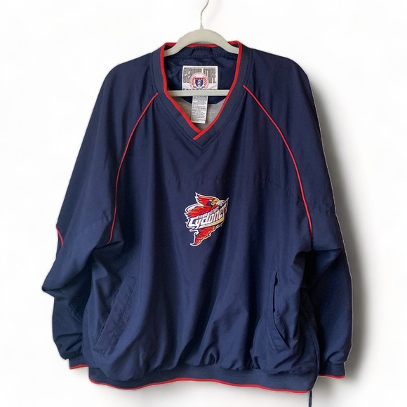 Genuine Stuff Other - VTG 90s Iowa State Cyclones Pullover Jacket Genuine Stuff Collegiate NCAA 2XL